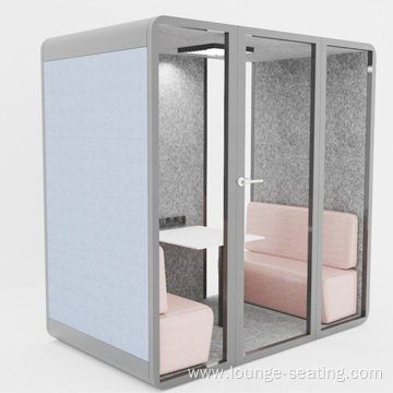 Hot Sales Office Phone Booth Double Soundproof Booth